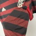 Retro 19/20 Flamengo home Black Red Jersey Kit short sleeve-4320264