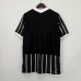 Retro 20/21 Corinthians Away Black White Jersey Kit short sleeve-4401340