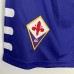 Retro 99/00 Shorts Fiorentina Home Blue White Shorts Jersey-8772701