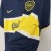 Retro 96/97 Boca Juniors Home Navy Blue Yellow Jersey Kit short sleeve-1585865