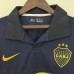 Retro 09/10 Boca Juniors Home Navy Blue Yellow Jersey Kit short sleeve-5494903