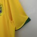 Retro 2006 Brazil Home Yellow Jersey Kit short sleeve-5026659