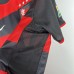 Retro 00/01 Flamengo Home Red Black Jersey Kit short sleeve-9906438