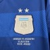 Retro 2014 Argentina Away Blue Jersey Kit Long Sleeve-546397