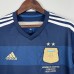 Retro 2014 Argentina Away Blue Jersey Kit short sleeve-5937631