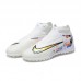 Phantom GX Elite DF Link TF High Soccer Shoes-White/Gold-1658221