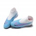 Phantom GX Elite DF Link TF High Soccer Shoes-Blue/White-6186543