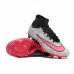 Air Zoom Mercurial Superfly IX Elite FG High Soccer Shoes-Gray/Black-4320820