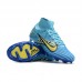 Air Zoom Mercurial Superfly IX Elite FG High Soccer Shoes-Blue/Yellow-7305374
