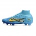 Air Zoom Mercurial Superfly IX Elite FG High Soccer Shoes-Blue/Yellow-7305374