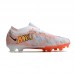 Air Zoom Mercurial Superfly IX Elite FG Soccer Shoes-White/Orange-9476835