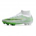 Air Zoom Mercurial Superfly IX Elite FG High Soccer Shoes-Green/White-4123622