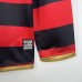 Retro 08/09 Flamengo Home Red Black Jersey Kit Long Sleeve-5428075