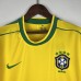 Retro 1998 Brazil Home Yellow Jersey Kit Long Sleeve-9900168