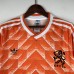 Retro 1988 Netherlands Home Orange Jersey Kit short sleeve-2568433