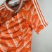 Retro 1988 Netherlands Home Orange Jersey Kit short sleeve-2568433