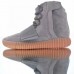 Kanye West Boost Yeezy 750 Running Shoes-Gray/Khkai-7601146