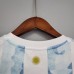 2021 Argentina Home White Blue Jersey Kit short sleeve-1648391