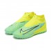 Phantom GX Elite DF Link TF High Soccer Shoes-Green/Yellow-726466