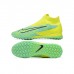 Phantom GX Elite DF Link TF High Soccer Shoes-Green/Yellow-726466