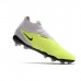 Phantom GX Elite FG High Soccer Shoes-Green/Gray-8652591