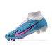 Air Zoom Mercurial Superfly IX Elite FG High Soccer Shoes-Blue/White-6503128