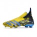 PREDATOR FREAK .1 FG High Soccer Shoes-Yellow/Black-4989444