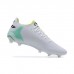 King Ultimate Icon MG Soccer Shoes-White/Green-1978648