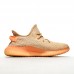 Yeezy Boost 350 V2“Clay”Running Shoes-Orange/Wine Red-8521561