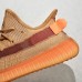 Yeezy Boost 350 V2“Clay”Running Shoes-Orange/Wine Red-8521561