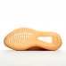 Yeezy Boost 350 V2“Clay”Running Shoes-Orange/Wine Red-8521561