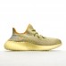 Yeezy Boost 350 V2“Marsh”Running Shoes-Yellow/Gray-9502090