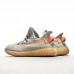 Yeezy Boost 350 V2“True Form”Running Shoes-Gray/Orange-7035324