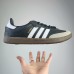SAMBA Running Shoes-Black/White-2107591