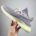 Yeezy Boost 350 V2 Running Shoes-Khaki/Blue-3860282