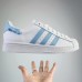 Superstar Running Shoes-White/Blue-9544143