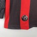 Retro 08/09 AC Milan Home Black Red Jersey Kit Long sleeve-7291887