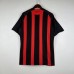 Retro 08/09 AC Milan Home Black Red Jersey Kit short sleeve-4798269