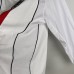 Retro 2002 England Home White Jersey Kit Long sleeve-7328942