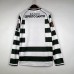 Retro 01/03 Sporting Lisbon Home White Green Jersey Kit Long sleeve-2217971