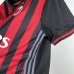 Retro 16/17 AC Milan Home Black Red Jersey Kit short sleeve-5645036
