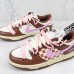 SB Dunk Low Running Shoes-Brown/White-1066887
