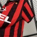 Retro 88/89 AC Milan Home Red Black Jersey Kit short sleeve-5826096