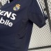 Retro 04/05 Real Madrid Away Navy Blue Jersey Kit short sleeve-1519423