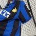 Retro 95/96 Inter Milan Home Blue Black Jersey Kit short sleeve-1491335