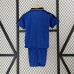 Retro 1994 Kids Argentina away Blue Black Kids jersey Kit short sleeve (Shirt + Short)-126829