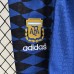 Retro 1994 Kids Argentina away Blue Black Kids jersey Kit short sleeve (Shirt + Short)-126829