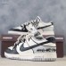 SB Dunk Low Running Shoes-White/Black-7371241
