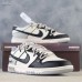 SB Dunk Low Running Shoes-White/Black-7371241
