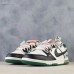 SB Dunk Low Running Shoes-White/Black-2474109
